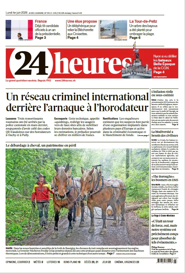 24 Heures (01 Juin 2026)