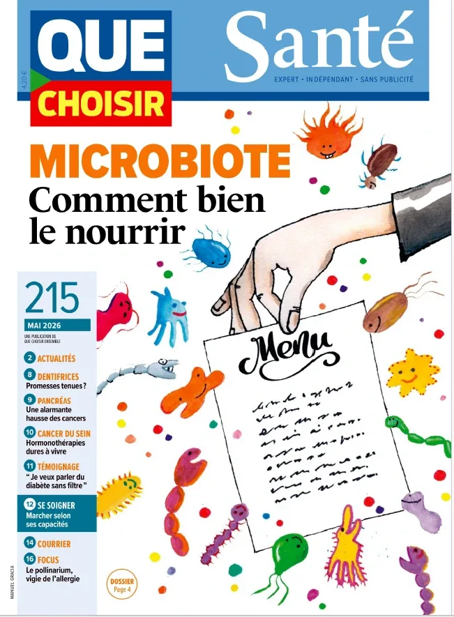 Que Choisir Santé N°215 ( Mai 2026 )