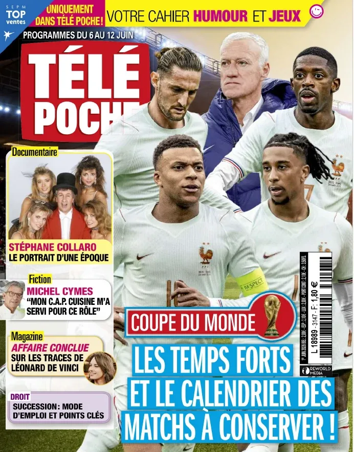 Télé Poche N°3147 (06 - 12 Juin 2026)