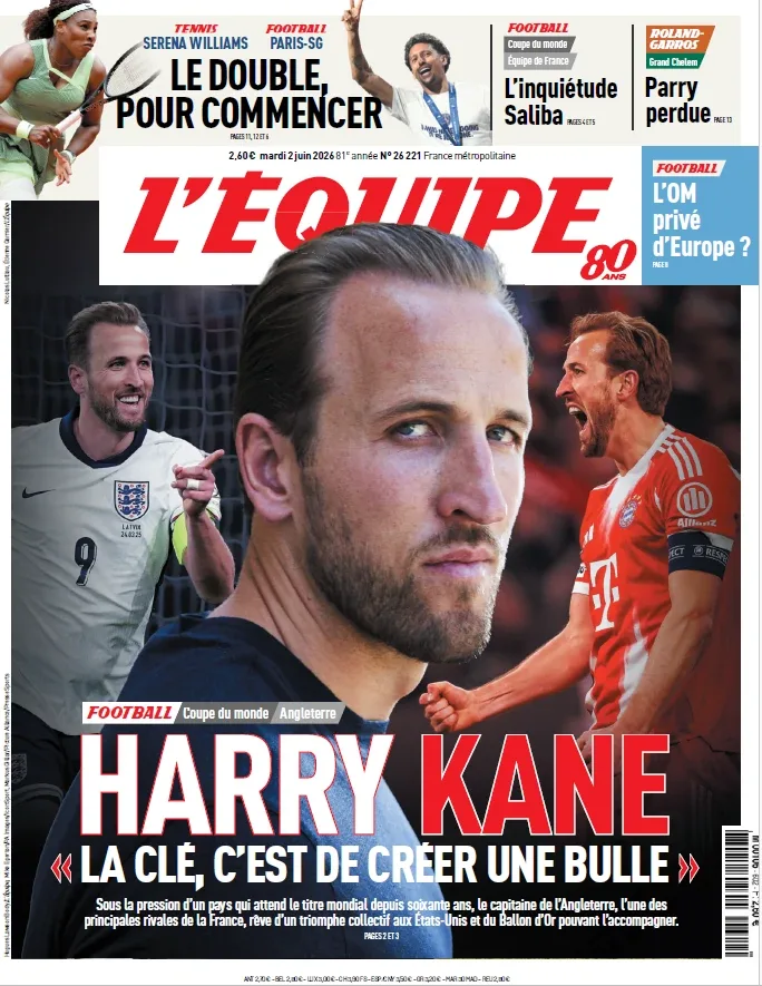 L'Équipe (02 Juin 2026)