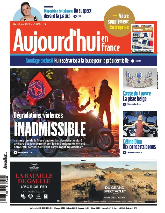 Aujourd'hui en France (02 Juin 2026)
