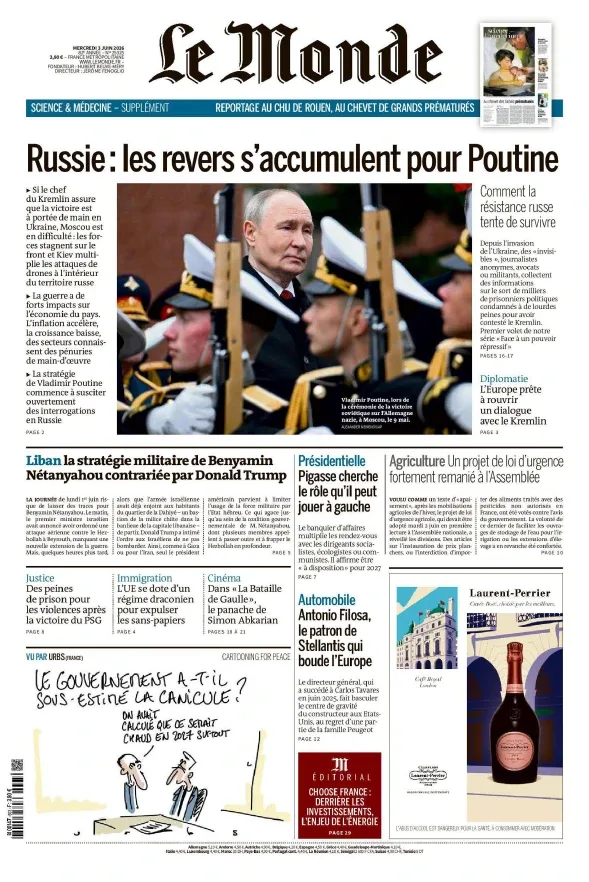 Le Monde (03 Juin 2026)