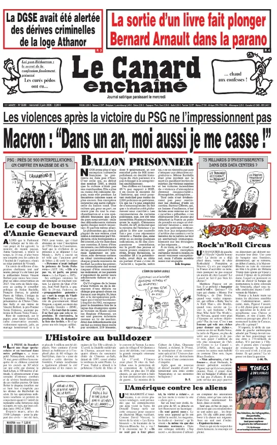 Le Canard enchaîné (03 Juin 2026)