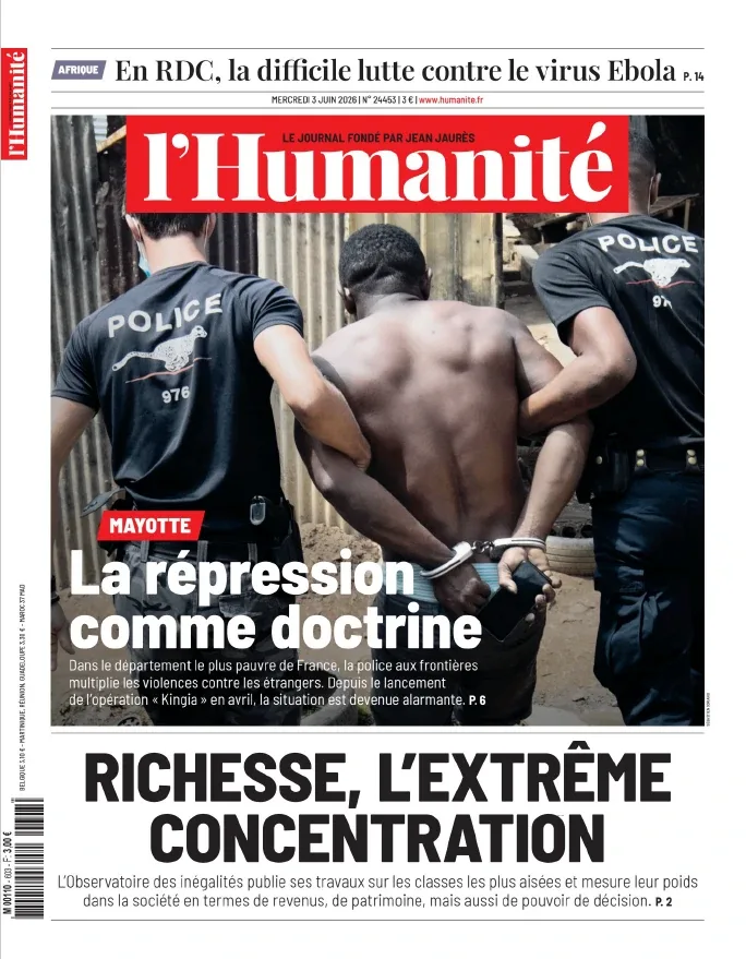 L'Humanité (03 Juin 2026)
