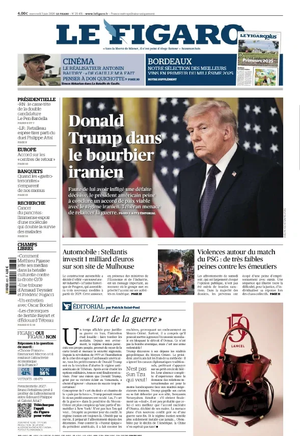 Le Figaro (03 Juin 2026)