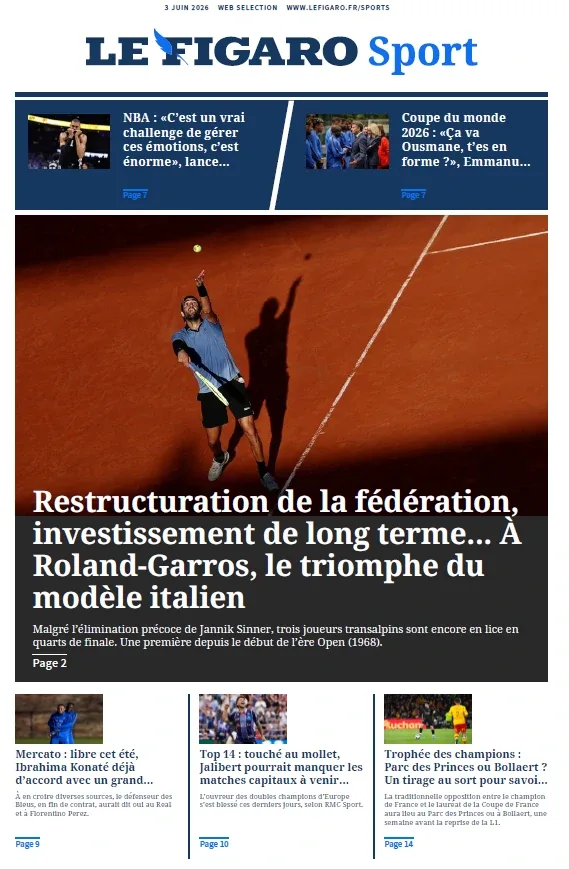 Le Figaro Sport (03 Juin 2026)
