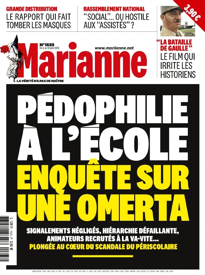 Marianne N°1525 (04 - 10 Juin 2026)
