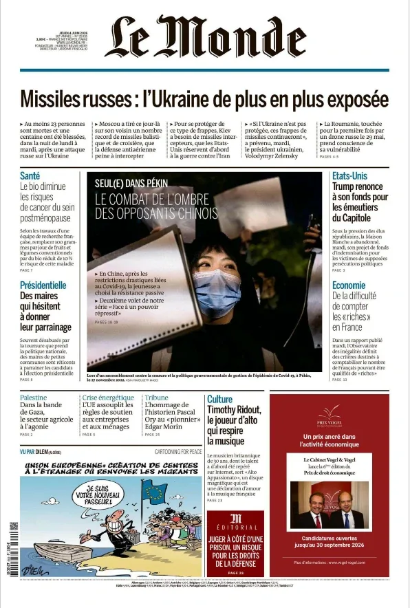 Le Monde (04 Juin 2026)
