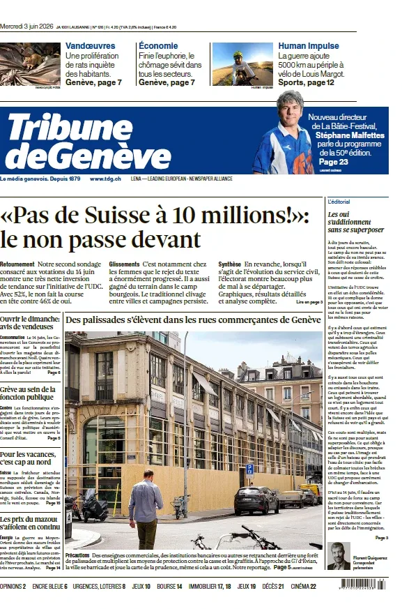 Tribune de Genève (03 Juin 2026)