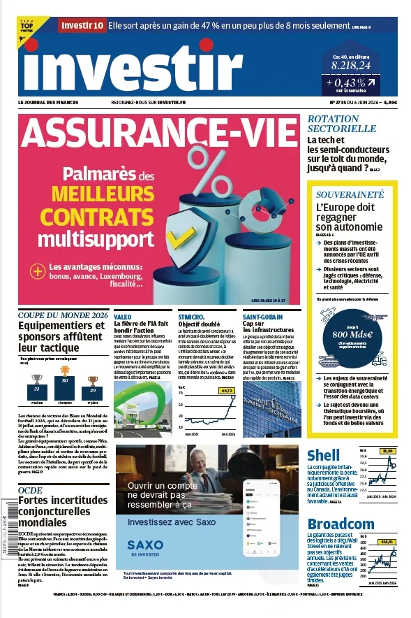 1001Ebooks - Investir N°2735 (06 Juin 2026) Investir N°2735 (06 Juin 2026)