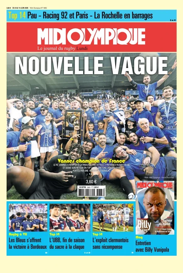 Midi Olympique (08 Juin 2026)