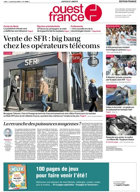 Ouest-France (08 Juin 2026)