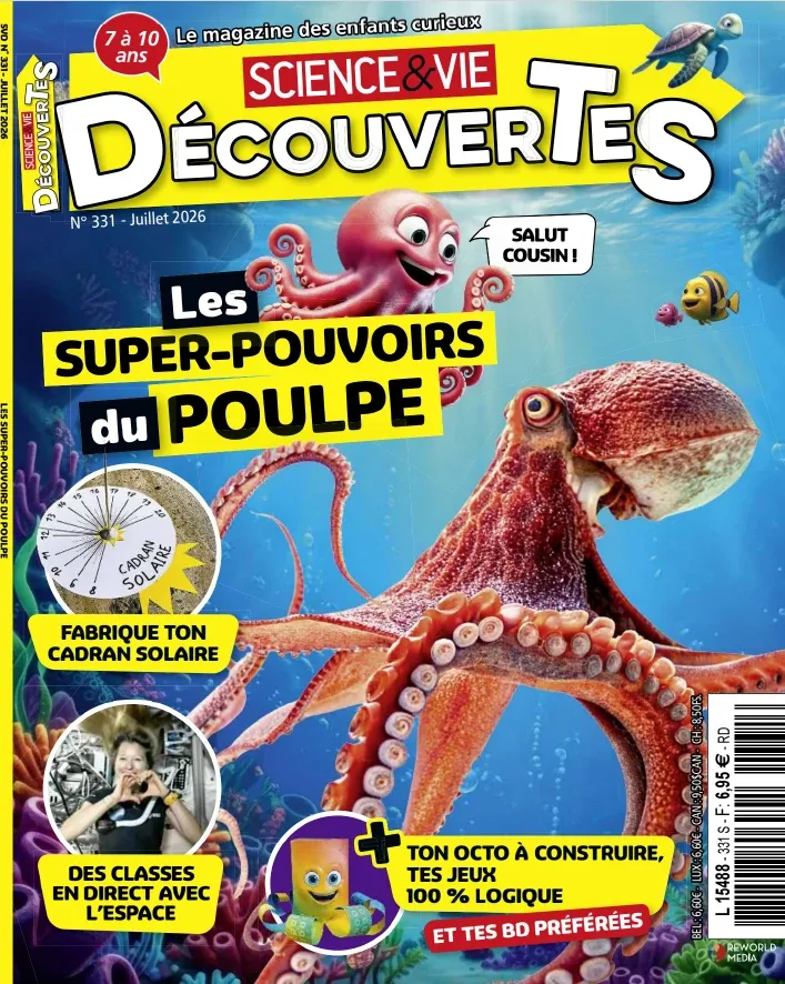 1001Ebooks - Science & vie Découvertes N°331 ( Juillet 2026 ) Science & vie Découvertes N°331 ( Juillet 2026 )