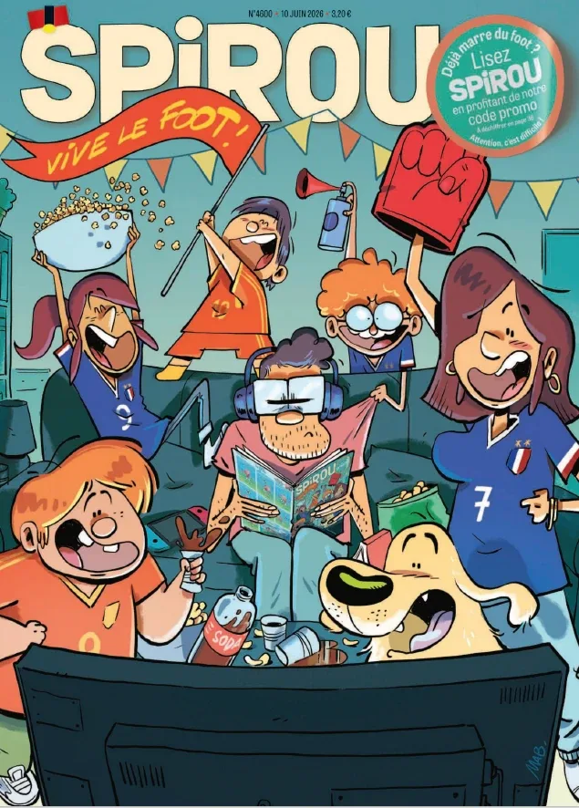 1001Ebooks - Le Journal de Spirou N°4600 (10 Juin 2026) Le Journal de Spirou N°4600 (10 Juin 2026)