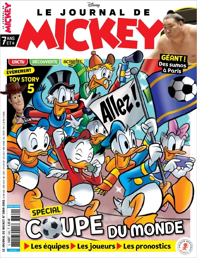 Le Journal de Mickey N°3860-3861 (10 Juin 2026)