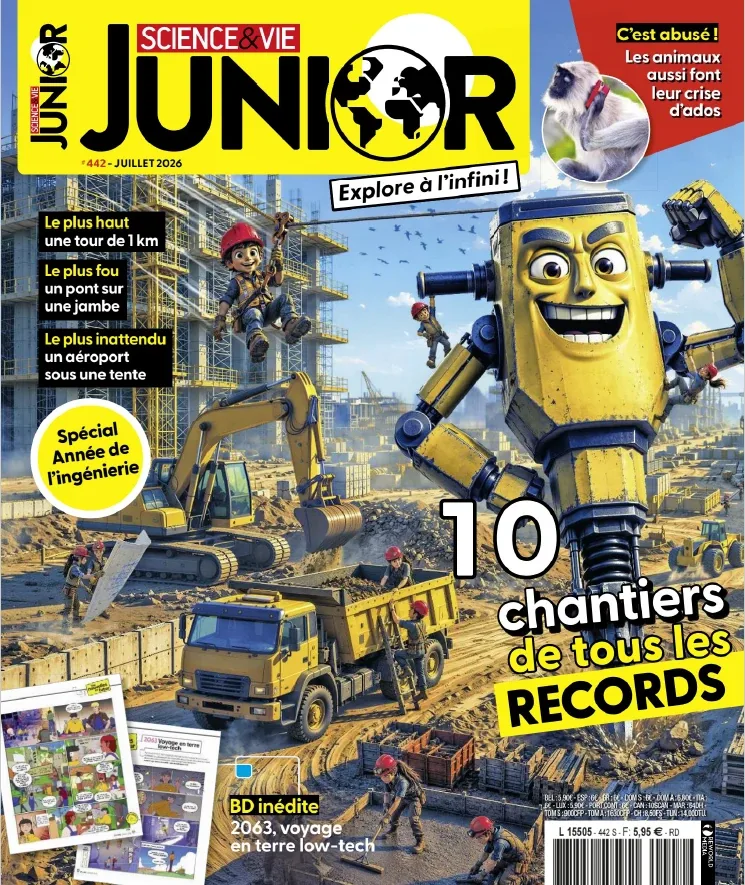 1001Ebooks - Science & Vie Junior N°442 ( Juillet 2026 ) Science & Vie Junior N°442 ( Juillet 2026 )