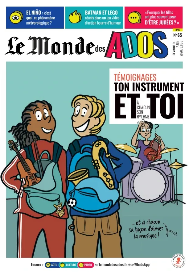 1001Ebooks - Le Monde des Ados N°65 (17 Juin 2026) Le Monde des Ados N°65 (17 Juin 2026)