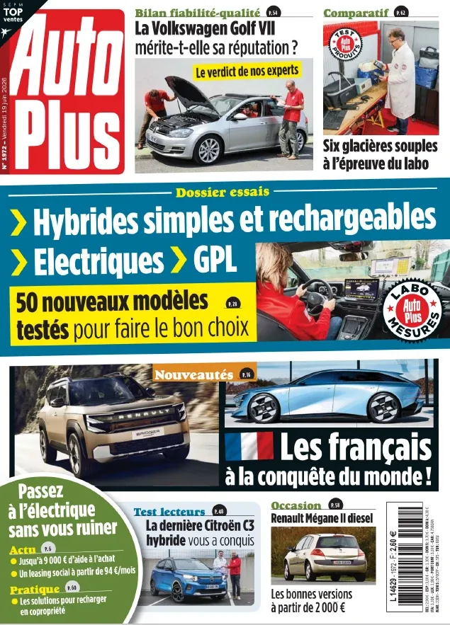 Auto Plus N°1972 (19 Juin 2026)