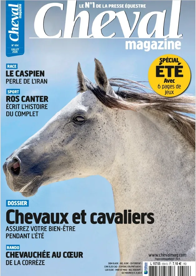 1001Ebooks - Cheval Magazine N°654 (Juillet 2026) Cheval Magazine N°654 (Juillet 2026)