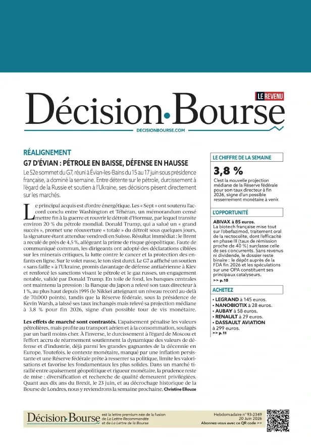 1001Ebooks - Décision•Bourse N°93-2349 (20 Juin 2026) Décision•Bourse N°93-2349 (20 Juin 2026)