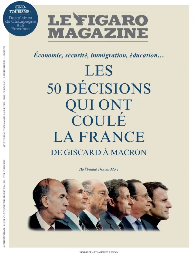 1001Ebooks - Le Figaro Magazine N°626 (26-27 Juin 2026) Le Figaro Magazine N°626 (26-27 Juin 2026)