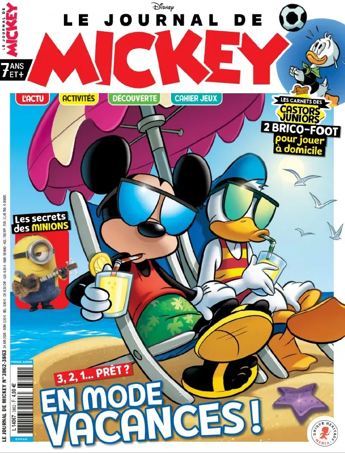 Le Journal de Mickey N°3862-3863 (24 Juin 2026)