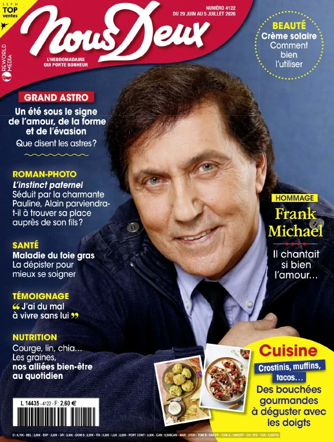 1001Ebooks - Nous Deux N°4122 (29 Juin-05 Juillet 2026) Nous Deux N°4122 (29 Juin-05 Juillet 2026)
