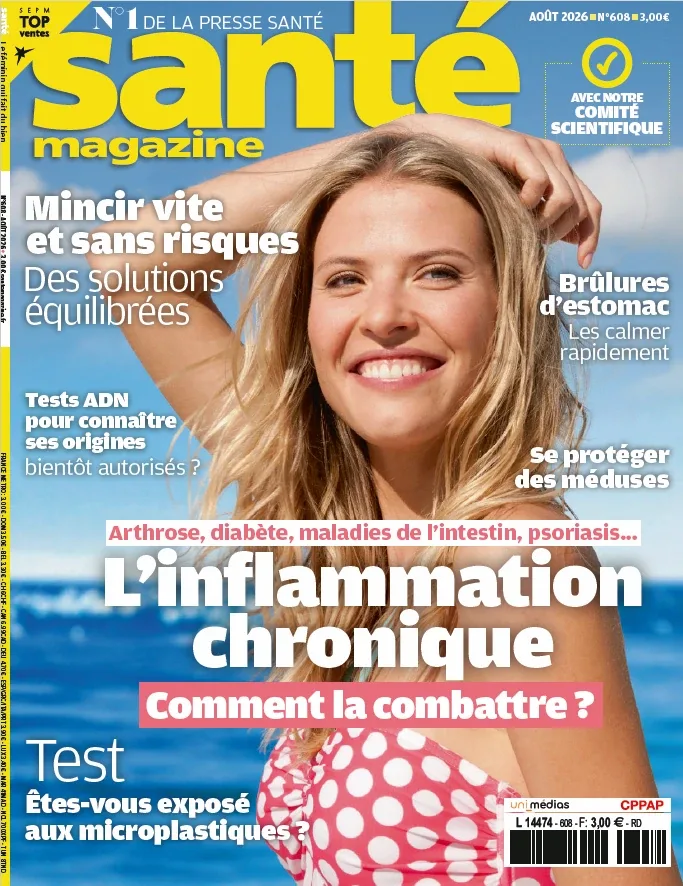 1001Ebooks - Santé Magazine N°608 (Août 2026) Santé Magazine N°608 (Août 2026)