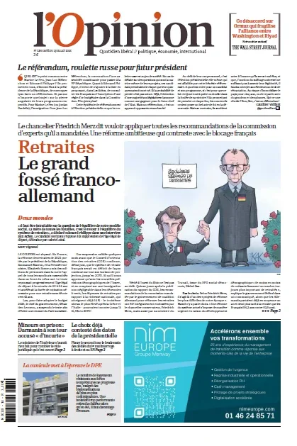 1001Ebooks - L'Opinion (02 Juillet 2026) L'Opinion (02 Juillet 2026)