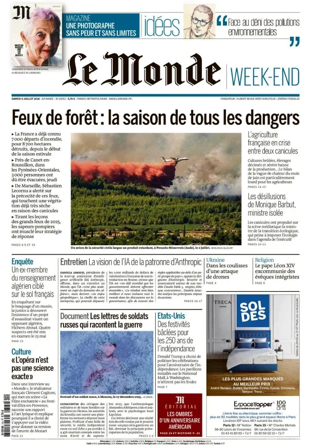 1001Ebooks - Le Monde (04 Juillet 2026) Le Monde (04 Juillet 2026)