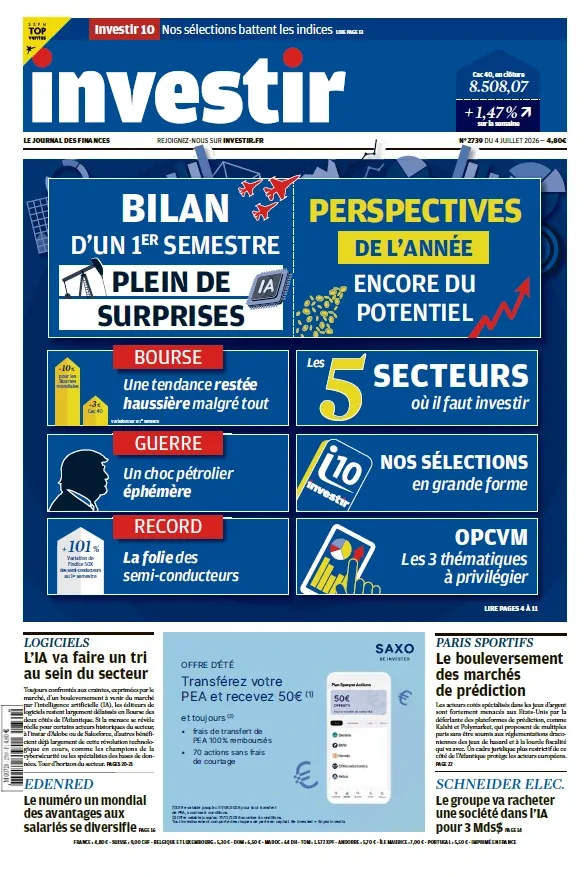 1001Ebooks - Investir N°2739 (04 Juillet 2026) Investir N°2739 (04 Juillet 2026)