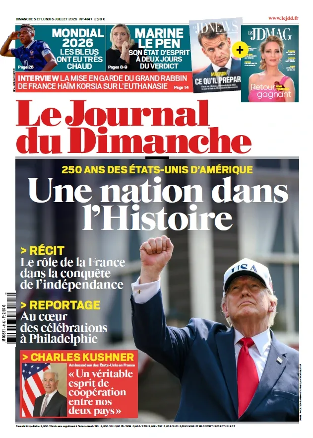 1001Ebooks - Le Journal du Dimanche (05-06 Juillet 2026) Le Journal du Dimanche (05-06 Juillet 2026)