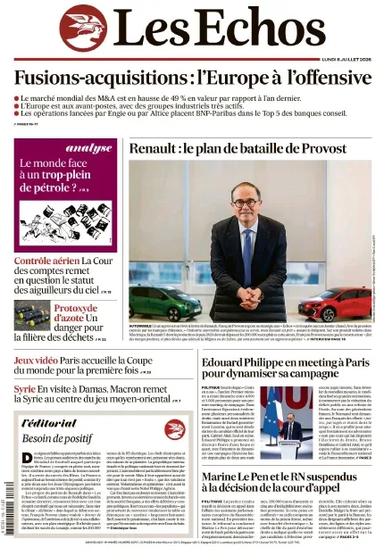 1001Ebooks - Les Échos (06 Juillet 2026) Les Échos (06 Juillet 2026)