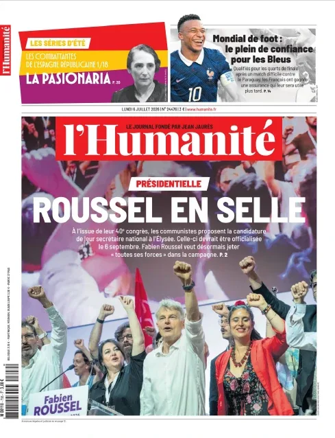 1001Ebooks - L'Humanité (06 Juillet 2026) L'Humanité (06 Juillet 2026)