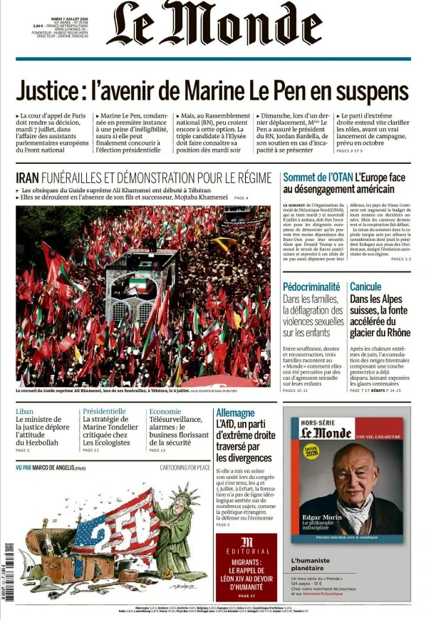 1001Ebooks - Le Monde (07 Juillet 2026) Le Monde (07 Juillet 2026)