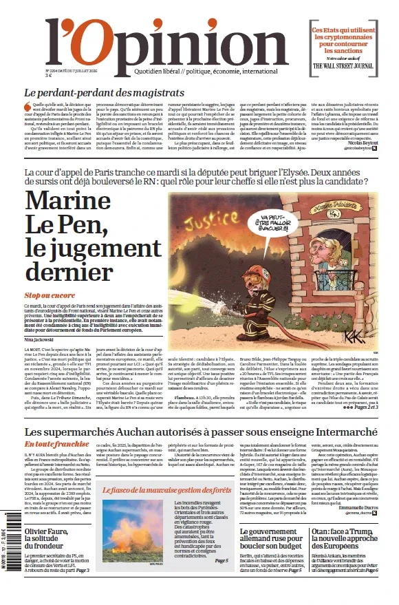 1001Ebooks - L'Opinion (07 Juillet 2026) L'Opinion (07 Juillet 2026)