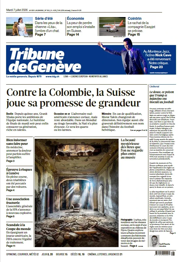 1001Ebooks - Tribune de Genève (07 Juillet 2026) Tribune de Genève (07 Juillet 2026)