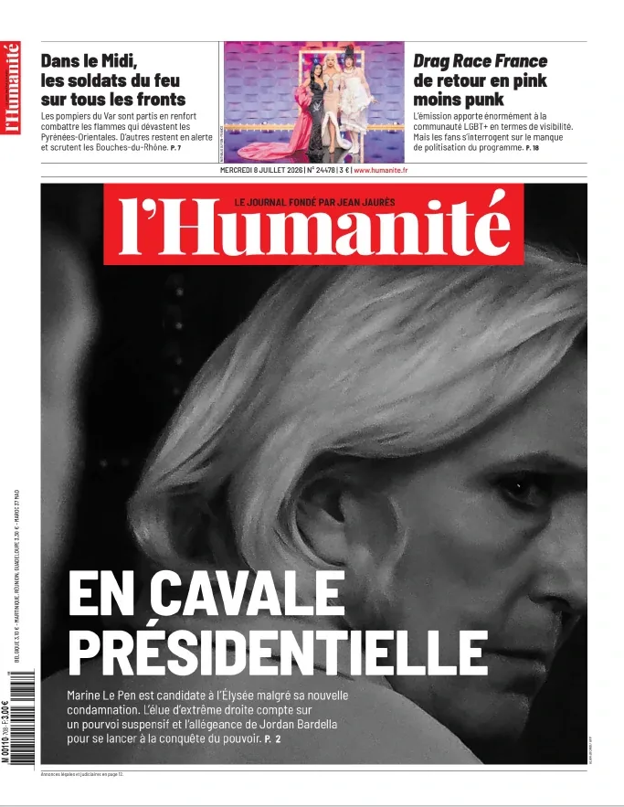 1001Ebooks - L'Humanité (08 Juillet 2026) L'Humanité (08 Juillet 2026)