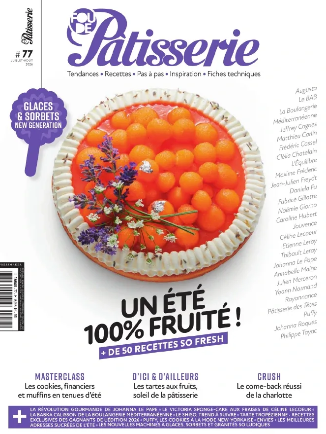 1001Ebooks - Fou de Pâtisserie N°77 (Juillet-Août 2026) Fou de Pâtisserie N°77 (Juillet-Août 2026)