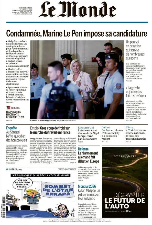 1001Ebooks - Le Monde (09 Juillet 2026) Le Monde (09 Juillet 2026)