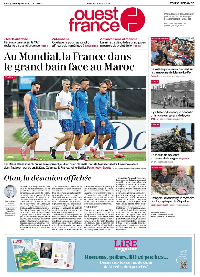 1001Ebooks - Ouest-France (09 Juillet 2026) Ouest-France (09 Juillet 2026)