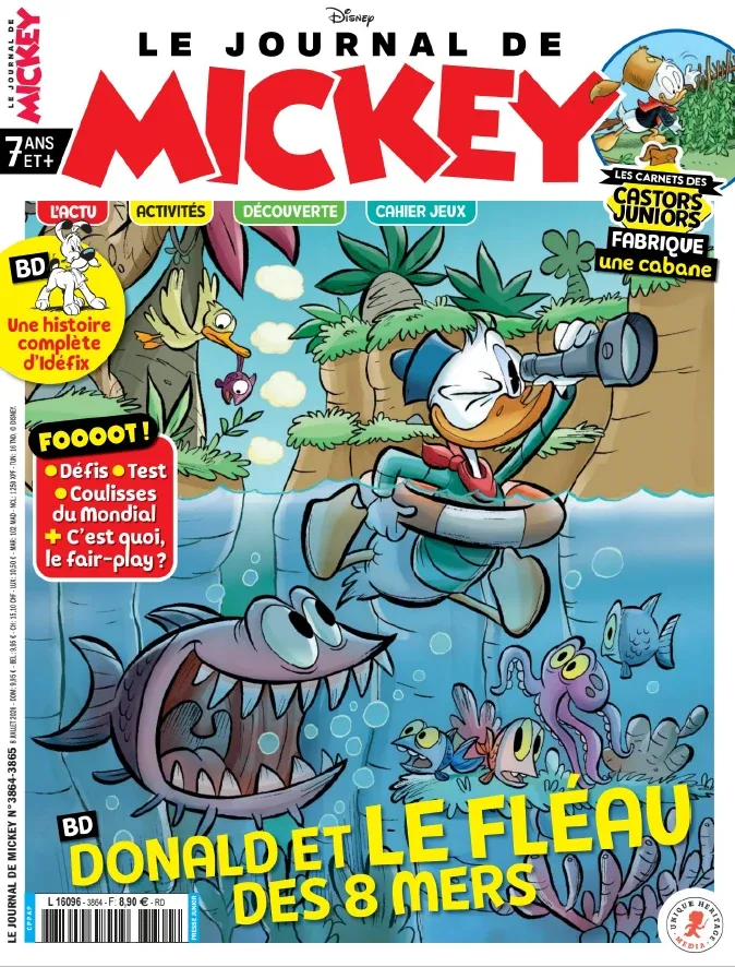 1001Ebooks - Le Journal de Mickey N°3864-3865 (08 Juillet 2026) Le Journal de Mickey N°3864-3865 (08 Juillet 2026)