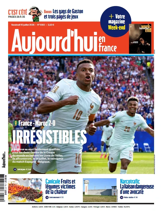 1001Ebooks - Aujourd'hui en France (10 Juillet 2026) Aujourd'hui en France (10 Juillet 2026)