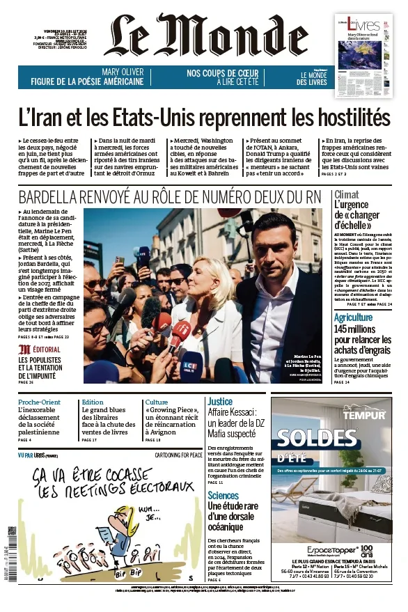 1001Ebooks - Le Monde (10 Juillet 2026) Le Monde (10 Juillet 2026)