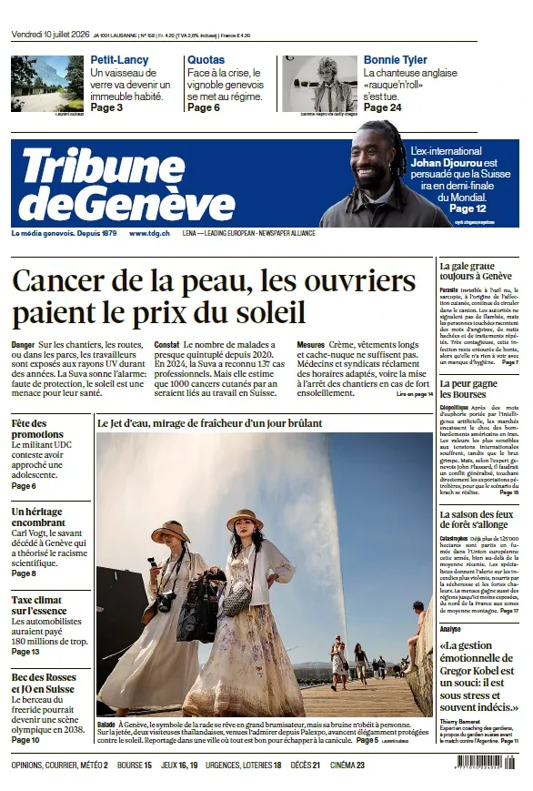 1001Ebooks - Tribune de Genève (10 Juillet 2026) Tribune de Genève (10 Juillet 2026)