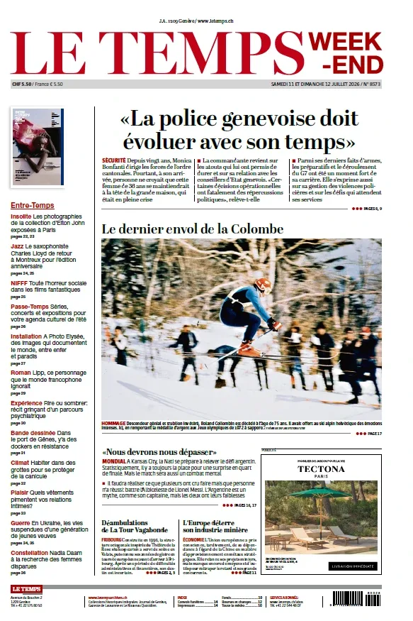 Le Temps (11-12 Juillet 2026)