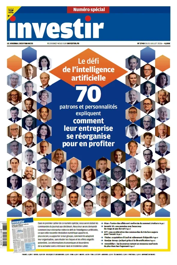 1001Ebooks - Investir N°2740 (11 Juillet 2026) Investir N°2740 (11 Juillet 2026)