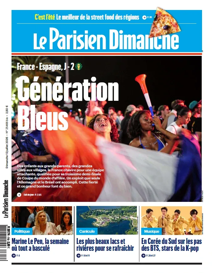 1001Ebooks - Le Parisien (12 Juillet 2026) Le Parisien (12 Juillet 2026)