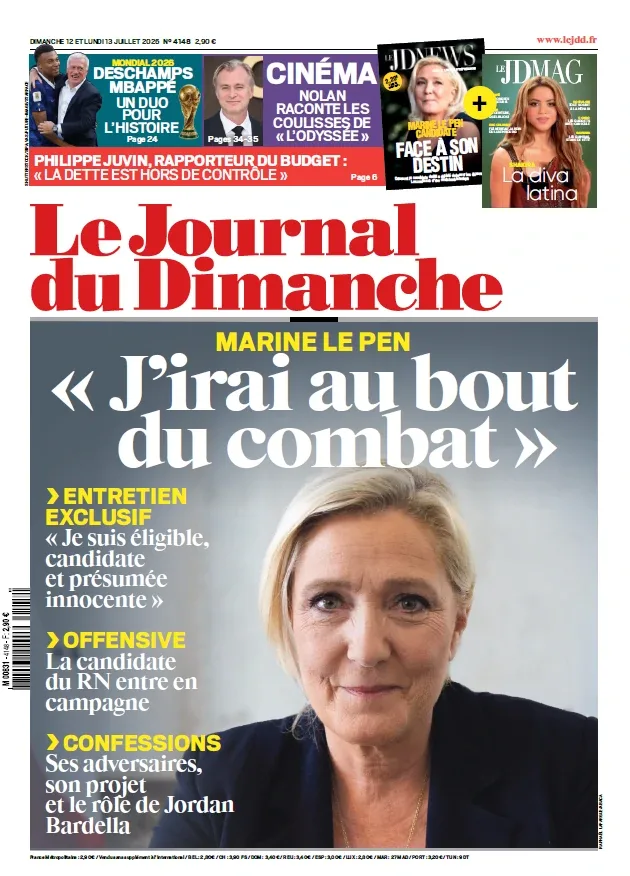 1001Ebooks - Le Journal du Dimanche (12-13 Juillet 2026) Le Journal du Dimanche (12-13 Juillet 2026)