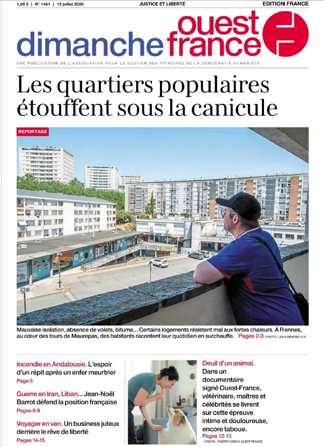 1001Ebooks - Ouest-France (12 Juillet 2026) Ouest-France (12 Juillet 2026)